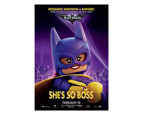 LEGO Set 5005347 1 LEGO Batman Movie Batgirl Poster 2017 Gear