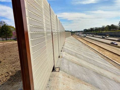 Highway Noise Barriers More Than Meets The Eye Built