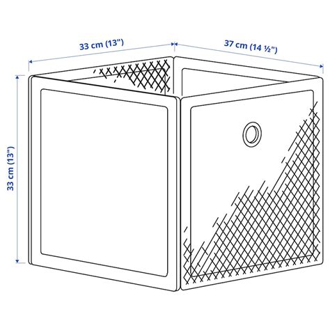 DrÖnjÖns Caja Blanco 33x37x33 Cm Ikea