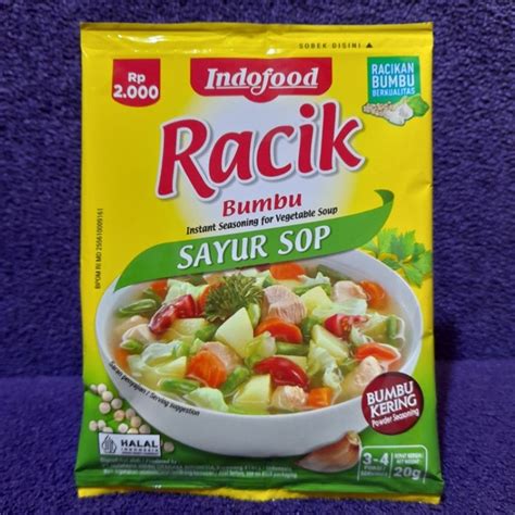 Jual Racik Bumbu Sayur Sop Gram Indofood Bumbu Racik Bumbu Racik