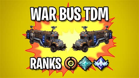 WAR BUS TDM 🚌 0606-7086-1548 by cros - Fortnite Creative Map Code ...