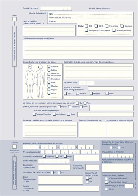 Description D Un Accident De Travail