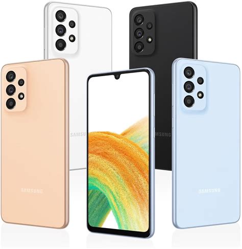 Samsung Galaxy A33 6GB/128GB 5G Black Smartphone