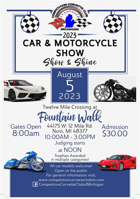 2023 Car & Motorcycle Show "Show & Shine" | Twelve Mile Crossing at ...