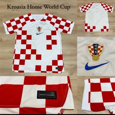 Jual Jersey Croatia KROASIA Home Worldcup World Cup Qatar 2022 2022