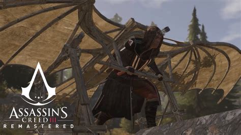 Assassin S Creed Connor Testing Leonardo Da Vinci S Flying Machine