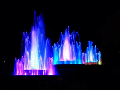 Water Fountain Illuminated - Free photo on Pixabay