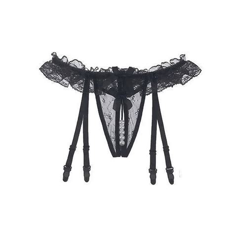 Chyycnych Set Women Sexy Stockings Garter Belt Lace Elastic Lingerie