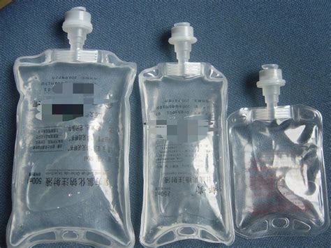 Medical 250ml 500ml Medical Drip Bag Sterile Normal Saline Disposable Non Pvc Infusion Bag Iv