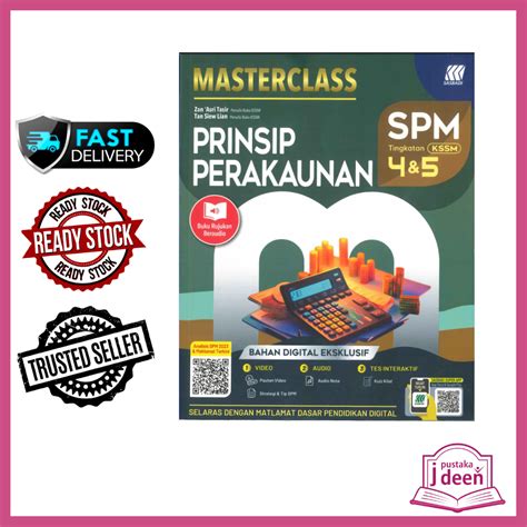 JDEEN BUKU RUJUKAN SPM PRINSIP PERAKAUNAN MASTERCLASS 2024 Shopee