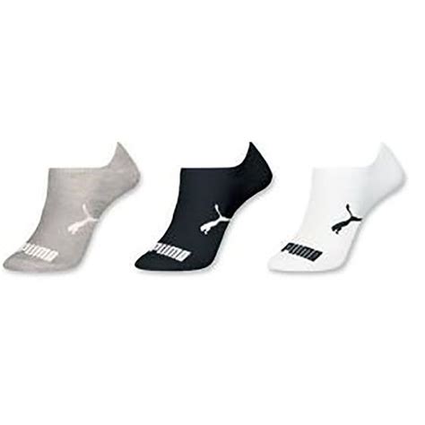 Kit Meia Puma Sapatilha Soquete Invisível 3 Pares Original Meia