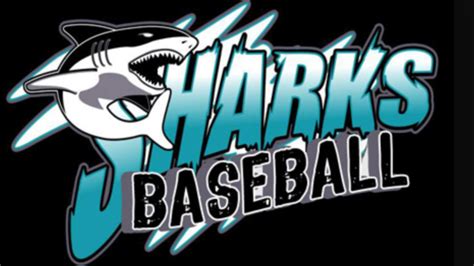 Sharks Baseball Logo