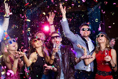 Young Party People Stock Photo By ©yanlev 25565783