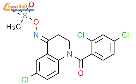 114417 31 1 4 1H Quinolinone 6 Chloro 1 2 4 Dichlorobenzoyl 2 3