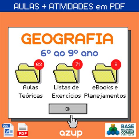 Exerc Cios De Geografia Ano Ensino Fundamental Azup