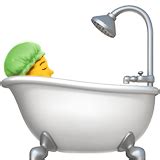 🛀 Person Taking Bath Emoji Meaning with Pictures: from A to Z