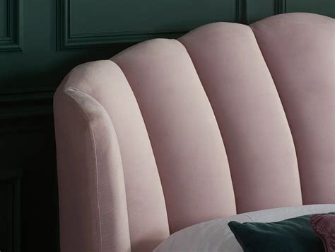 Birlea Lottie 5ft King Size Pink Fabric Ottoman Bed Frame