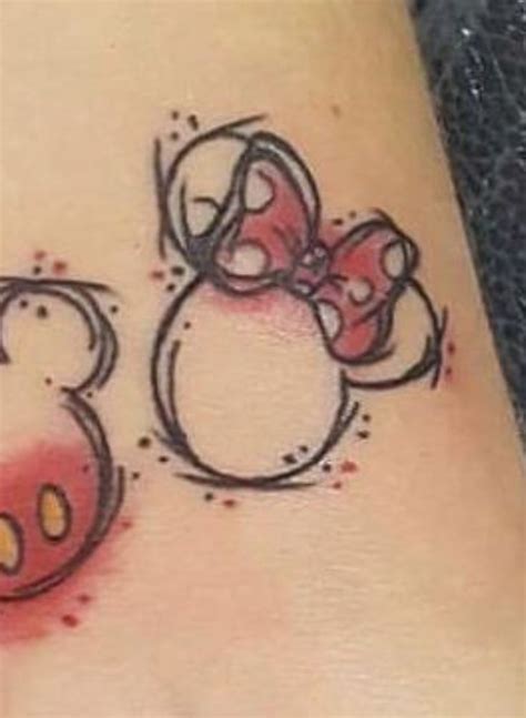 Minnie Mouse Mouse Tattoos Minnie Tattoo Mickey Mouse Tattoos