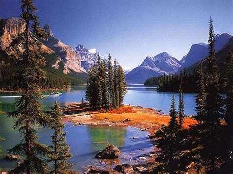 Lake Maligne Lake HD Wallpaper Peakpx