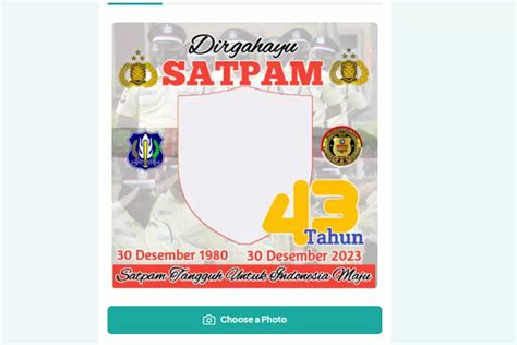 Link Twibbon Hut Satpam Ke Desain Keren Dan Unik Untuk Dipasang