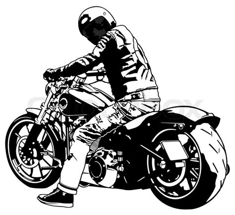 Harley Davidson Motorcycle Vector At Getdrawings Free Download