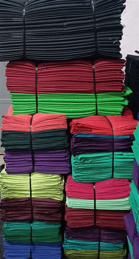 Cotton Fent Plain Solids Multicolour At Rs 330 Kg In Balotra ID