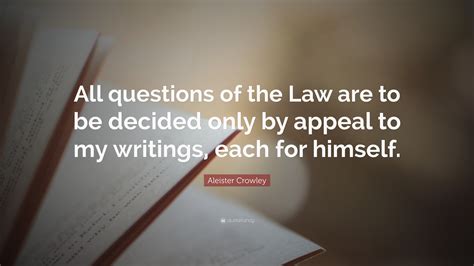 Law Is For All Aleister Crowley 7