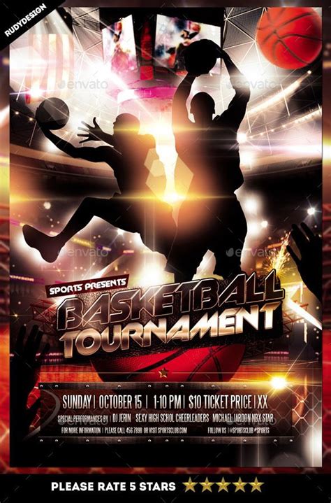 Basketball Tournament Flyer Basketball Tournament Flyer Basketball