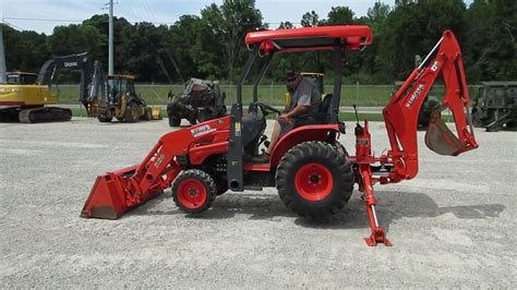 2018 Kubota B26 4x4 Backhoe Loader Tractor Candc Equipment Youtube