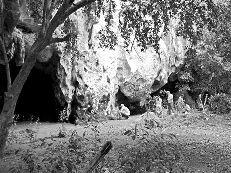 View Of Ille Cave Showing West Left And East Right Mouths And