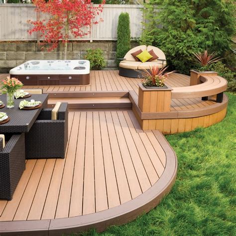 Azek Deck Acacia And Azek Deck Kona Klassisch Terrasse New York