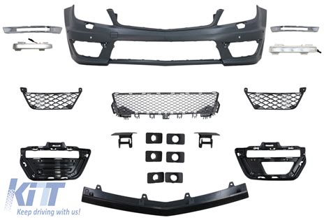 Body Kit Suitable For Mercedes C Class W204 2007 2015 Facelift C63 Design