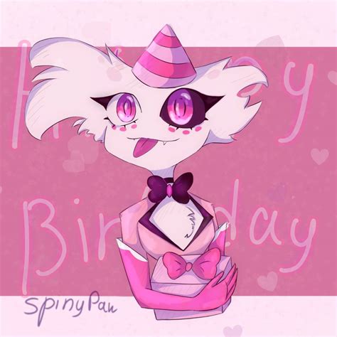 Happy Birthday Angel Dust! by SpinyPaw on DeviantArt