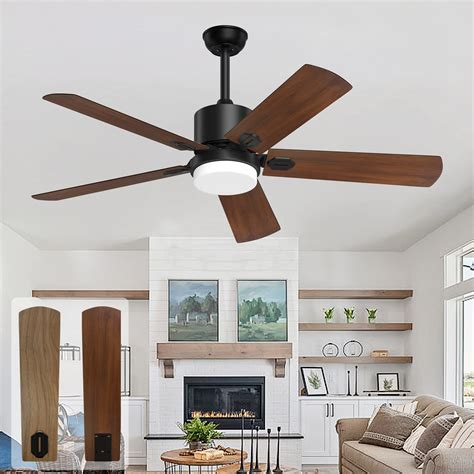 Biukis Ceiling Fans With Lights And Remote Inch Modern Ceiling Fan