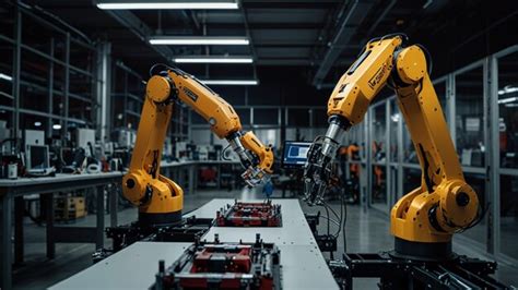 Advanced Robotics In Manufacturing And Production Premium Ai