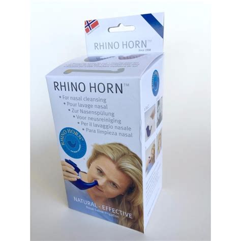 Rhino Horn Bleu Pour Lavage Nasal Lavage De Nez