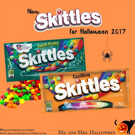 New Skittles for Halloween 2017 - Mr. and Mrs. Halloween