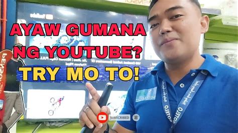 Ayaw Gumana Ng Mga Application Sa Android Smart Tv Mo Try Mo To Youtube