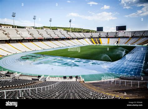 Estadi Olimpic Lluis Companys Barcelona Olympic Stadium In Barcelona