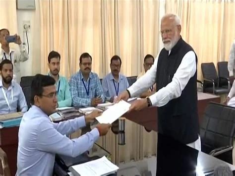 Highlights Pm Narendra Modi Files Nomination From Varanasi