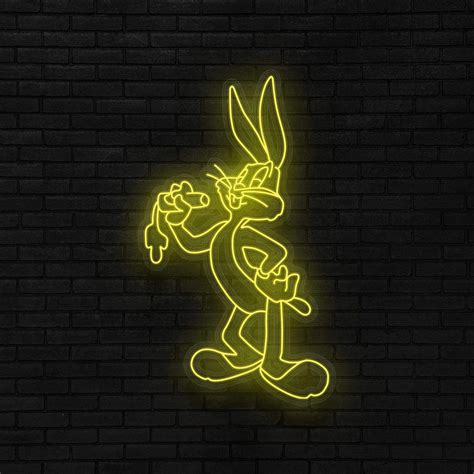 Bugs Bunny Led Neon Sign Etsy