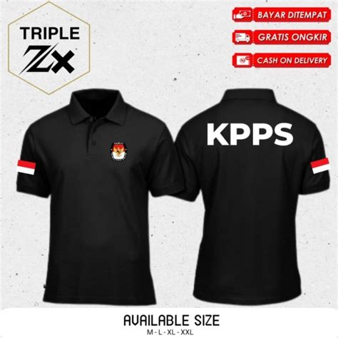 Jual Baju Polo Kerah Kpps Indonesia New Shopee Indonesia