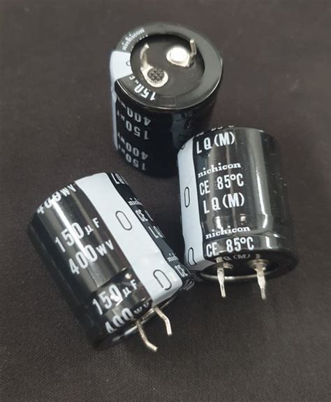 Jual Elco Capacitor 150uf 400v 85oC Nichicon Original Di Lapak