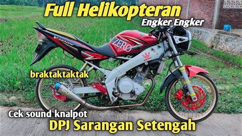 Cek Sound Knalpot Dpj Sarangan Setengah Buat Suara Brebet Helikopter