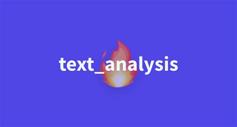 Text Analysis A Hugging Face Space By Gradio