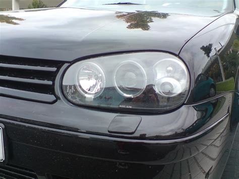 Scheinwerfer Angel Eyes Vw Golf Iv Schwarz Neu Sonar Ebay