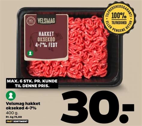 Velsmag Hakket Oksek D Netto December Alle Tilbudsavis