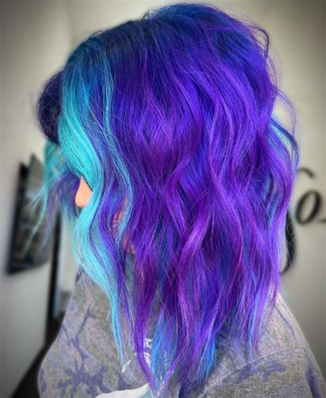 Blue And Purple Hair Ideas For Making A Statement