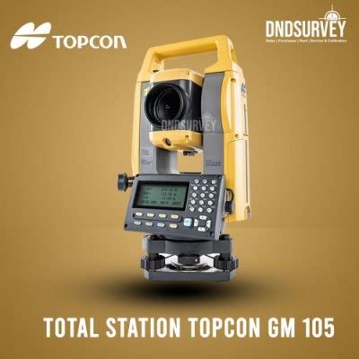 Total Station Topcon GM 105 DND Survey