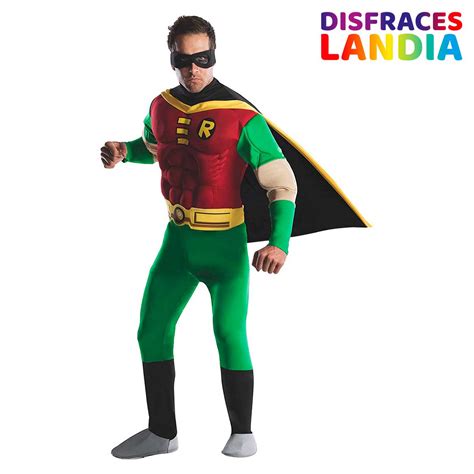 Batman Disfraz De Robin Musculoso Para Hombre Disfraces Originales Y Divertidos Novedades